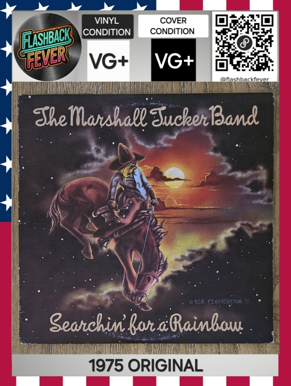 THE MARSHALL TUCKER BAND•Searchin' For A Rainbow•1975 US (#CP 0161) Santa Maria